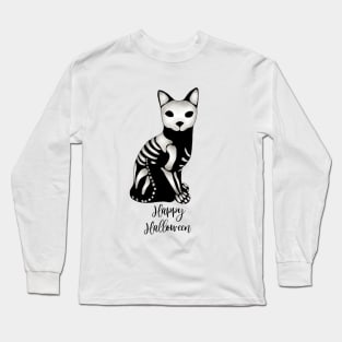 Spooky cat Long Sleeve T-Shirt